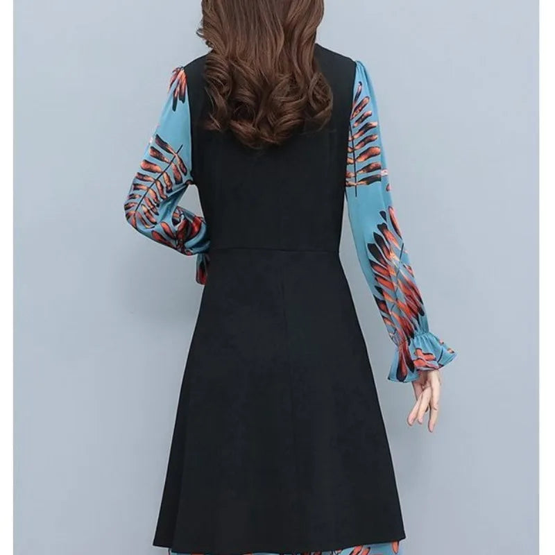 Autumn/Winter Turtleneck Dress