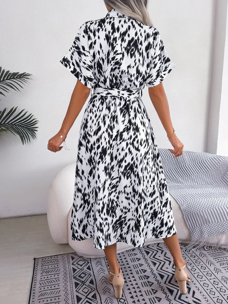 Casual Lace-Up Dress for Women