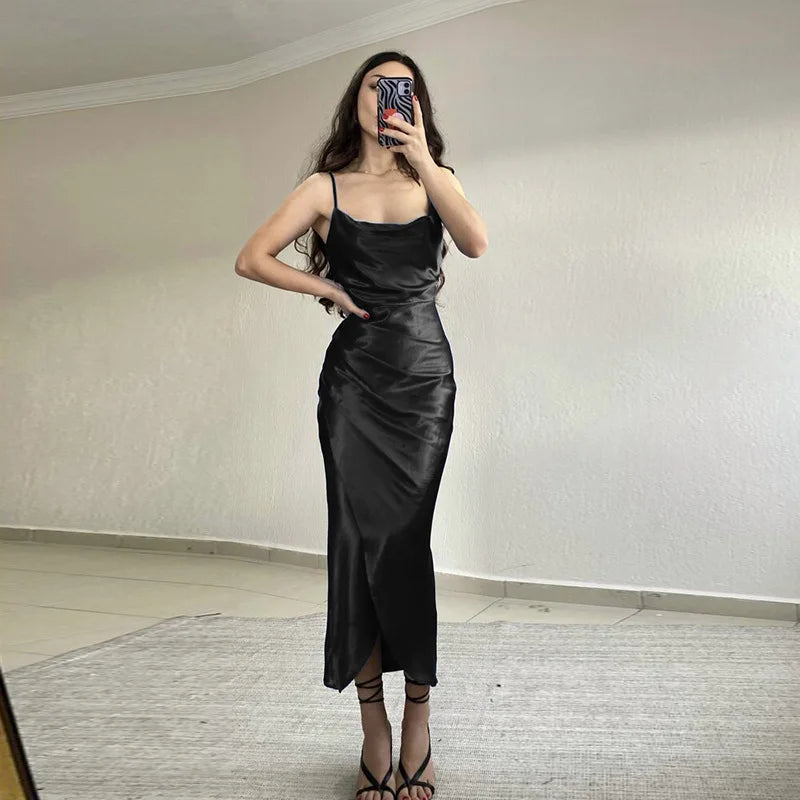 Silk Satin Dress for Women - Sexy and Sophisticated